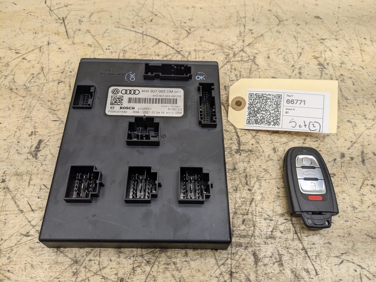 2012-2018 Audi A6 C7 BCM Body Control Module 4H0907063DM OEM