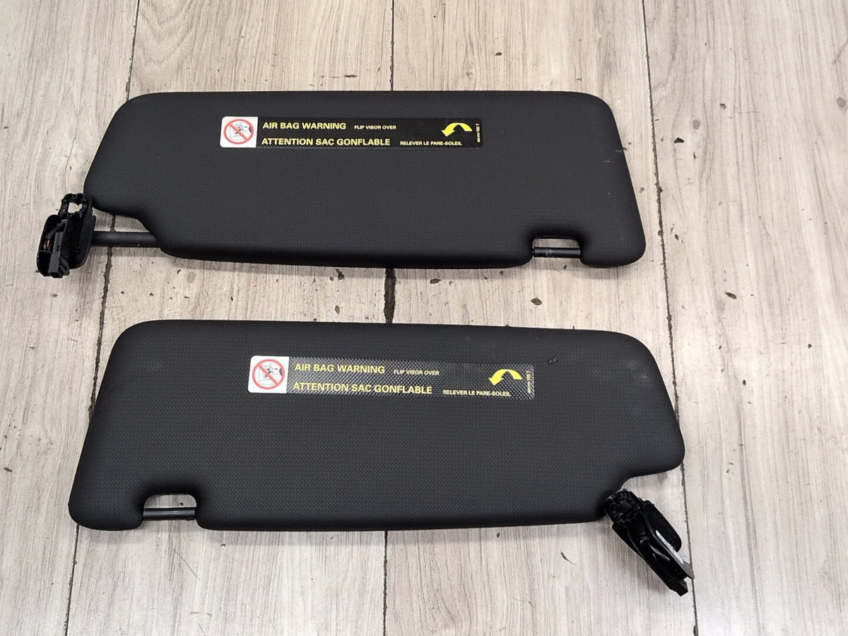 2010-2016 Audi S4 B8 Front Left Right Sun Visor SET 8K0857552L OEM