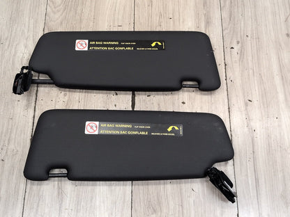 2010-2016 Audi S4 B8 Front Left Right Sun Visor SET 8K0857552L OEM
