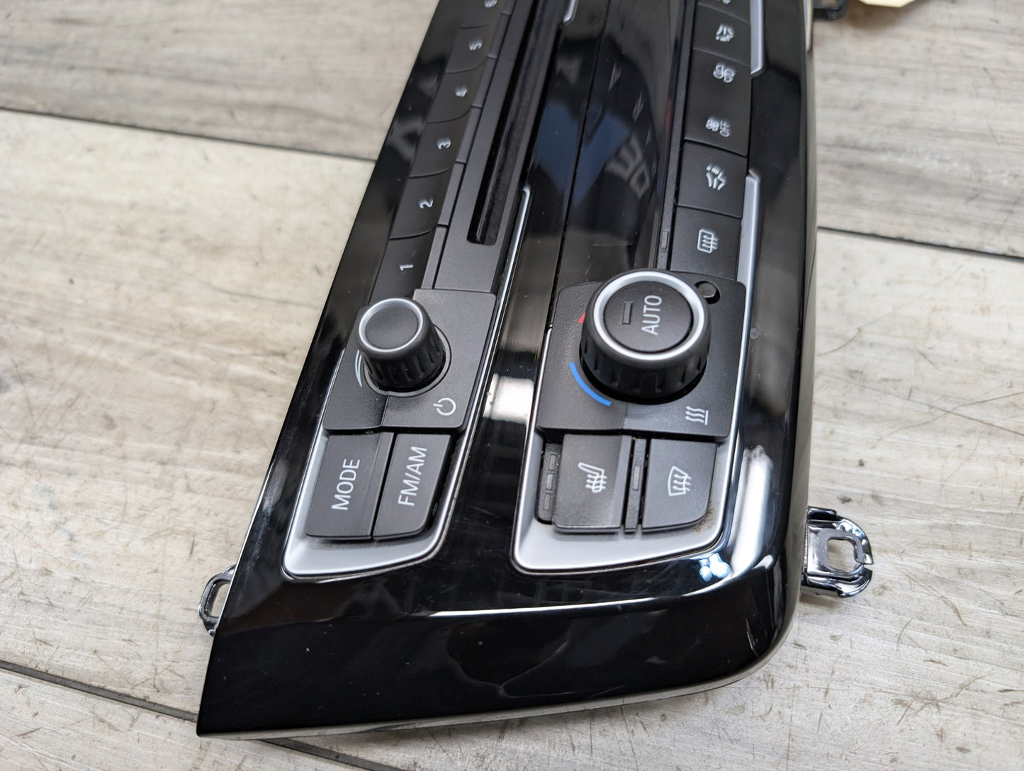 16-18 OEM BMW F30 F32 F34 F80 M3 AC Heater Control Panel Radio Media Buttons