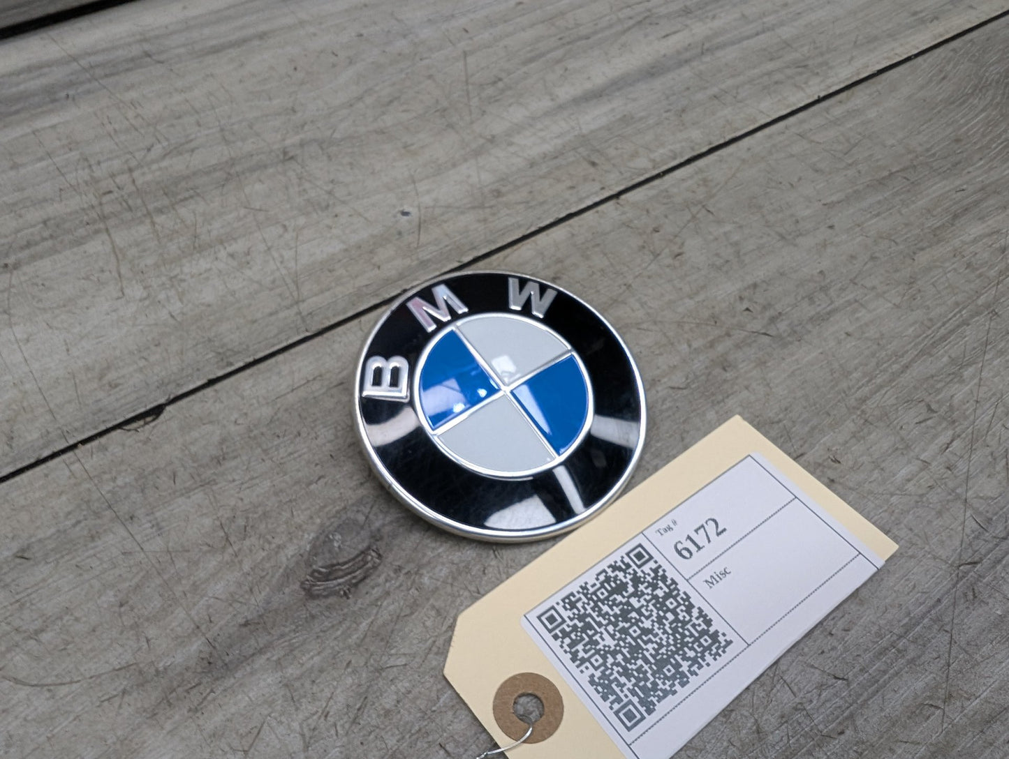Genuine OEM BMW F39 F90 G20 G30 G80 M3 Bumper Hood Trunk Rear Round Emblem 74mm