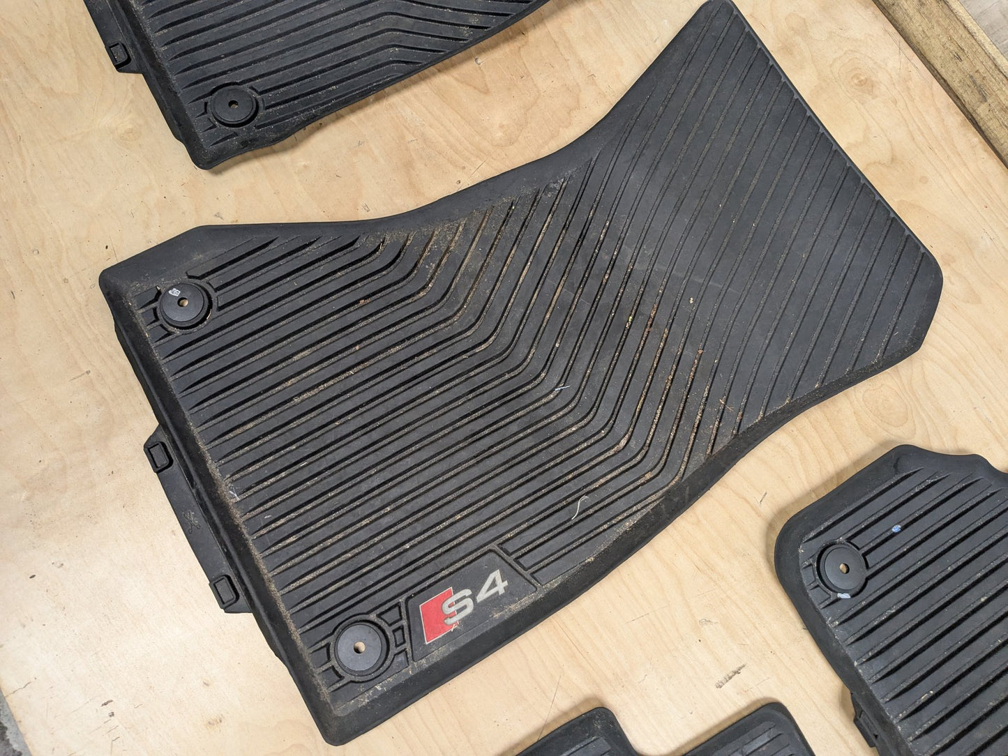 2018-2023 Audi S4 B9 Front Rear Left Right All Weather Mat Carpet Floor Mats SET 8W1061221A