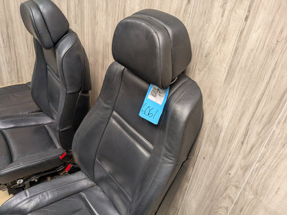 07-13 OEM BMW E70 X5 Complete Seats Door Panels Dashboard Black NAPPA LEATHER