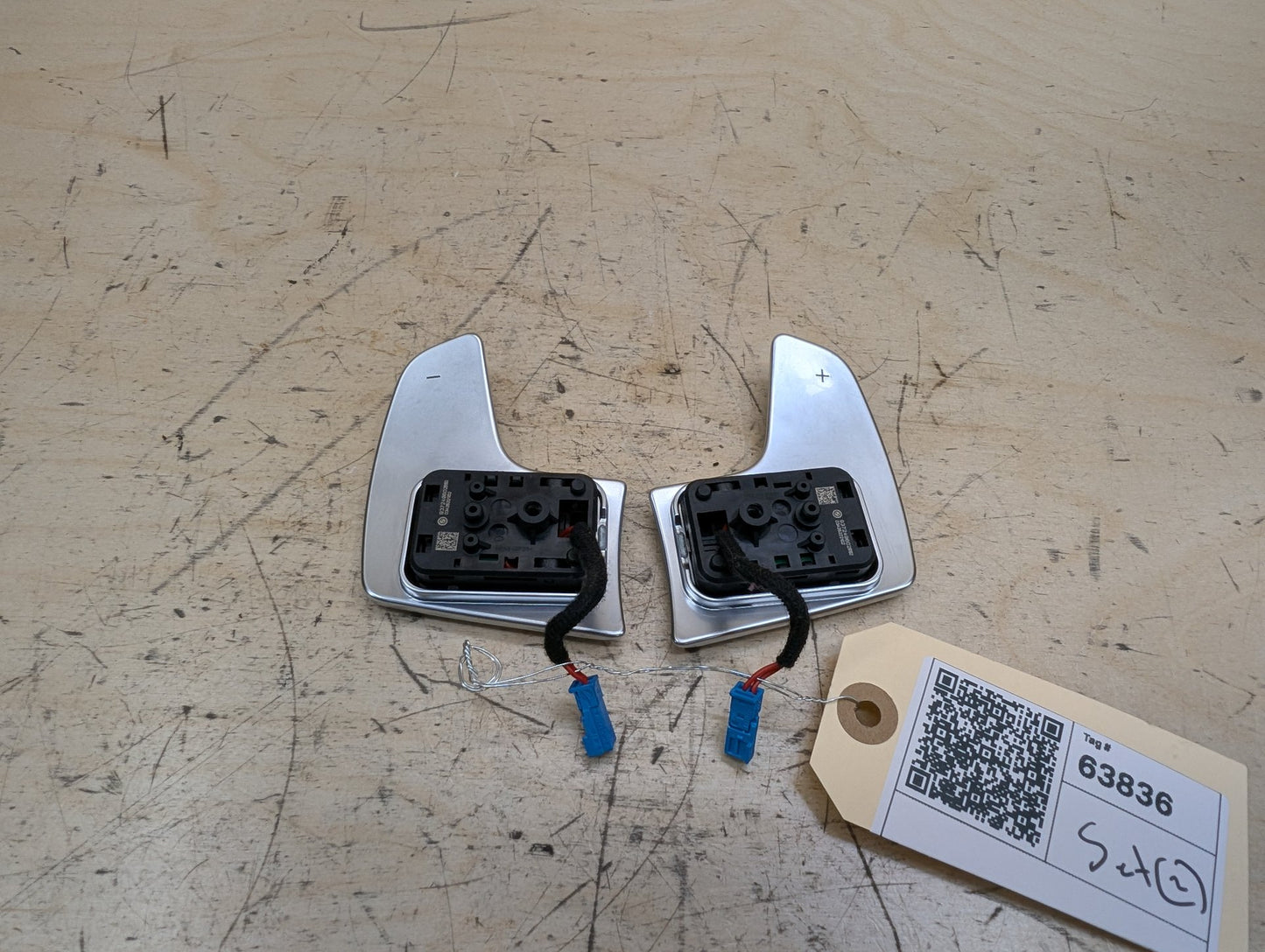 2018-2024 BMW X3 G01 Left Right Steering Wheel Paddle Shifter SET 9372496