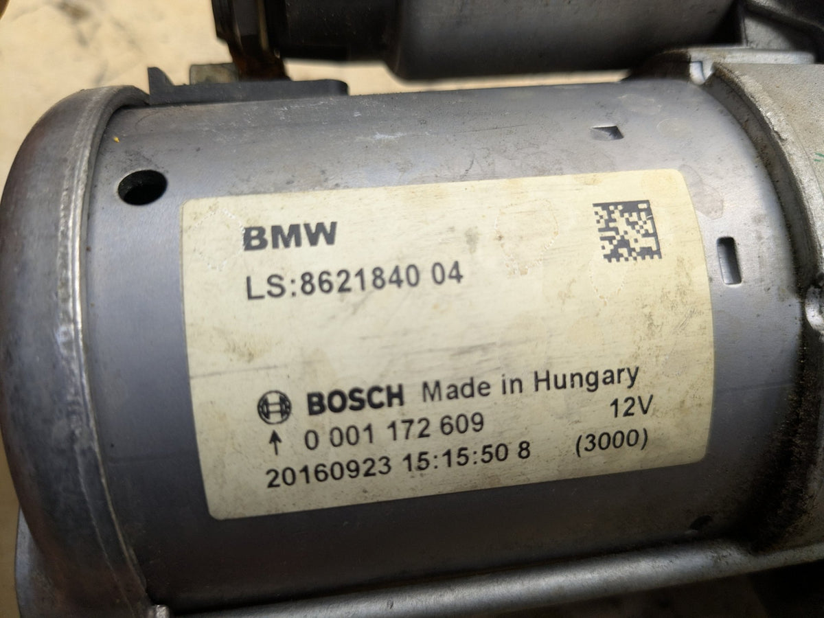 16-20 OEM BMW F22 F23 F30 F32 F33 F36 G01 G12 G30 BOSCH Engine B58 Starter Motor