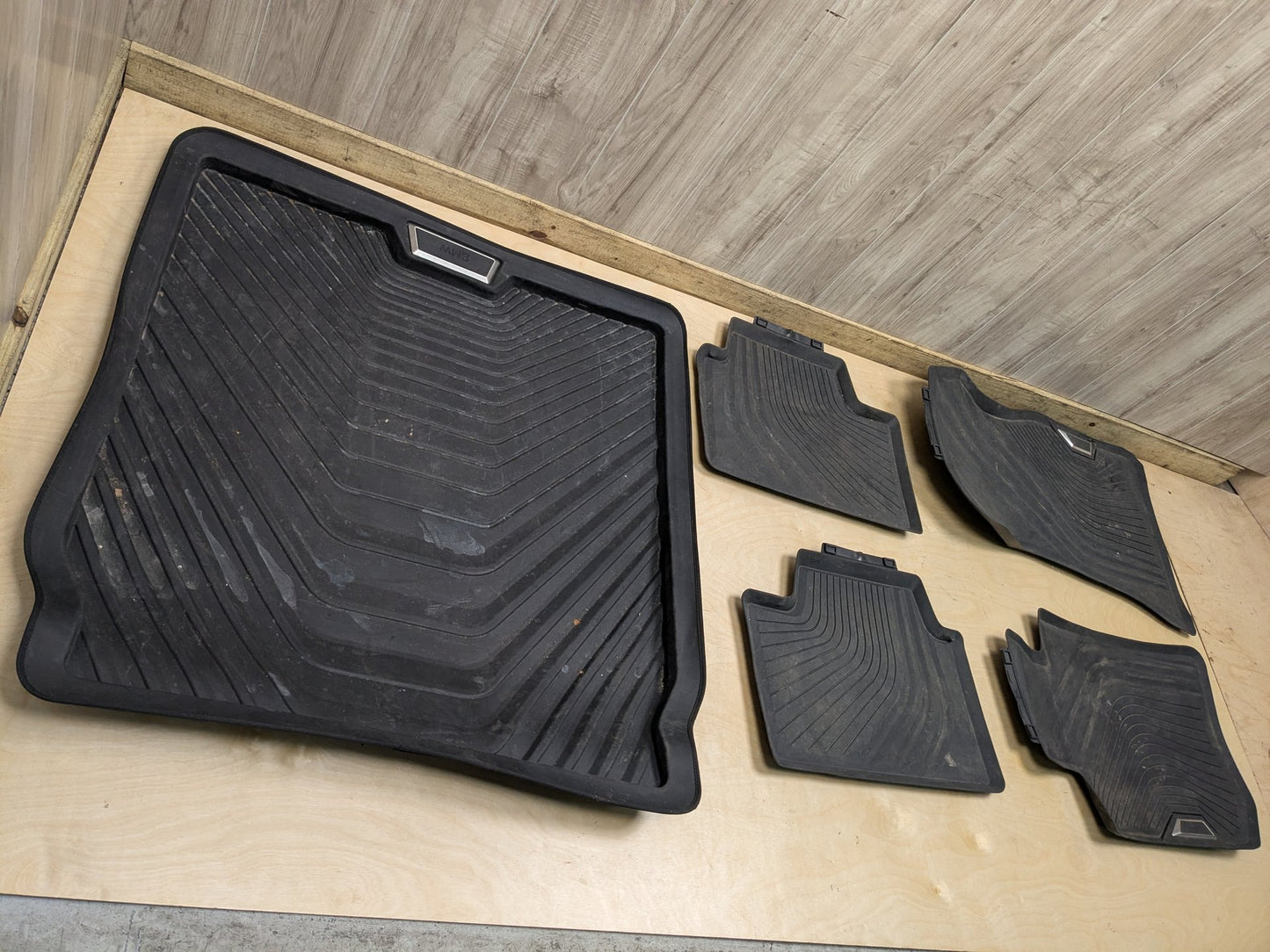 OEM BMW G20 G26 G80 330 M340 M3 Front Rear All Weather Rubber Floor Mats SET