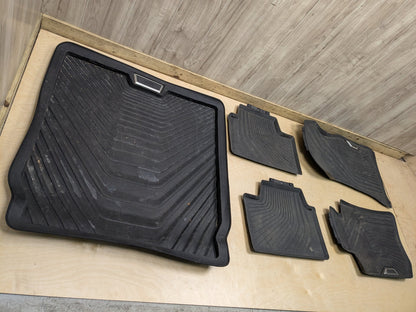 OEM BMW G20 G26 G80 330 M340 M3 Front Rear All Weather Rubber Floor Mats SET