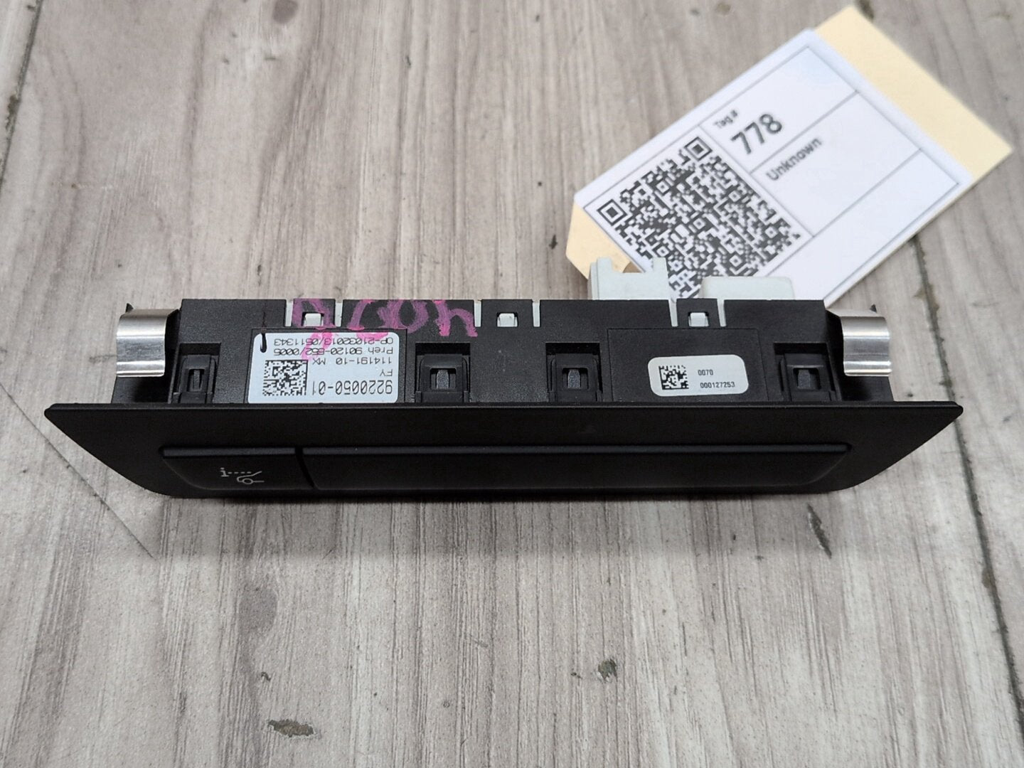 OEM BMW F10 F12 F13 M6 Head Up Display HUD Switch Driver Assistance Control Unit