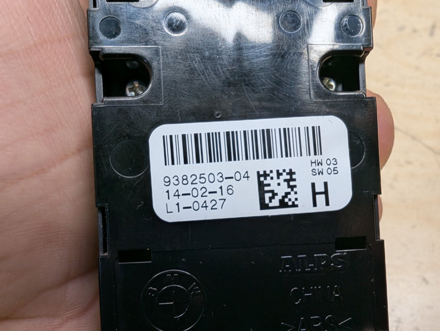 16-22 OEM BMW G11 G12 740 750 M760 B7 Left Driver Master Window Control Switch