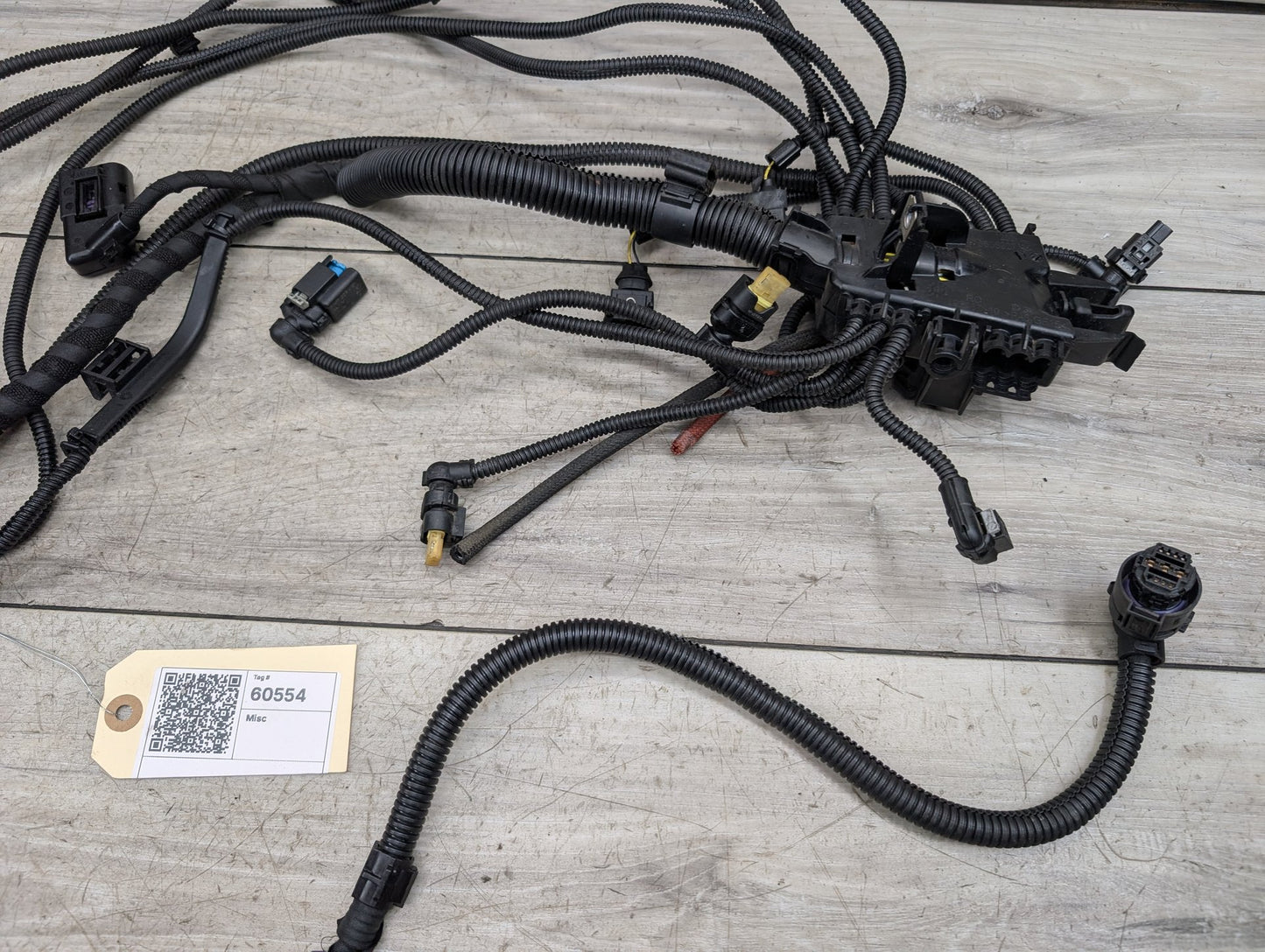 2017-2023 BMW G30 530i B46B20O0 Engine Motor Transmission Wiring Wire Harness SET 8605927