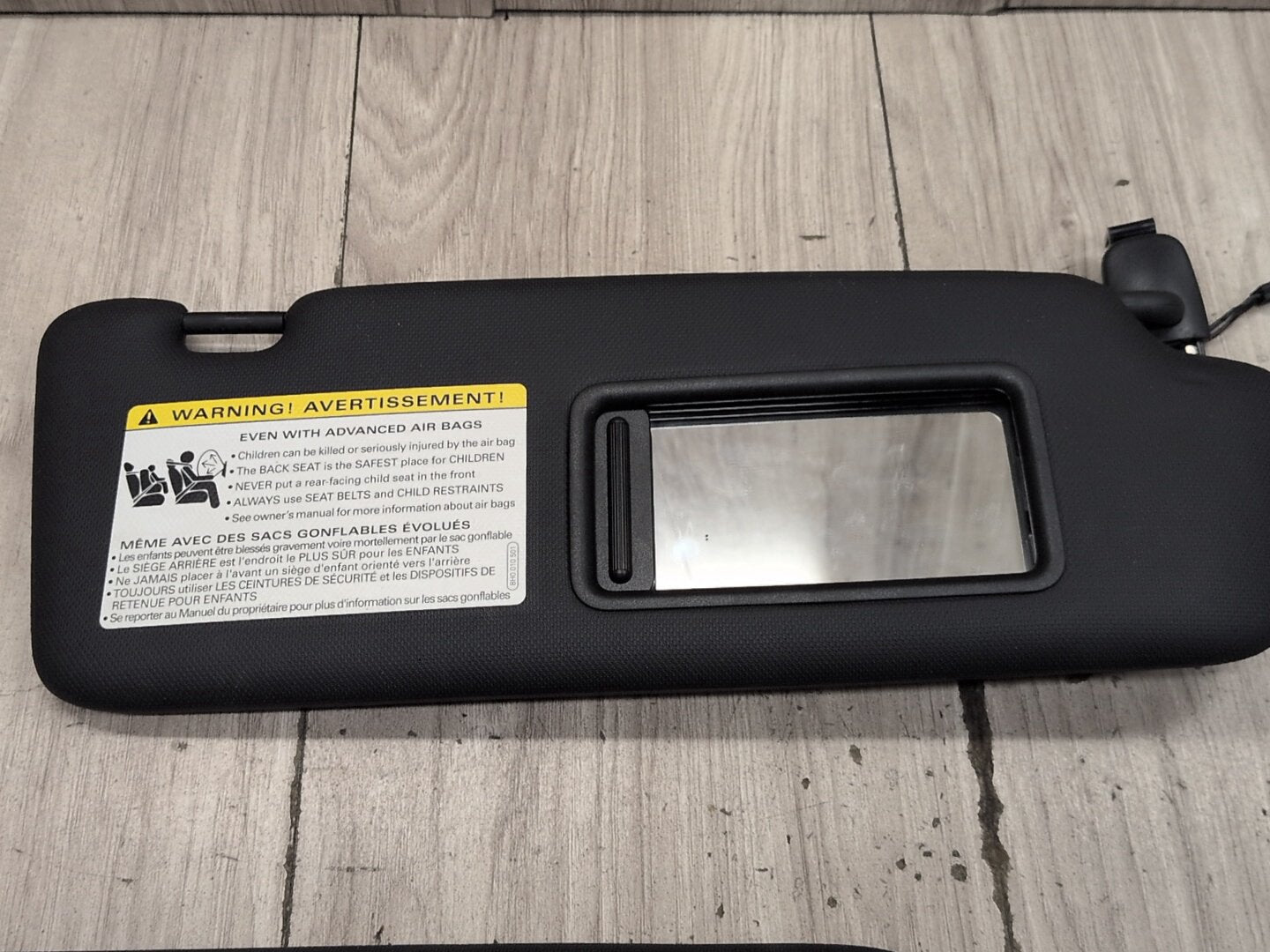 2015-2018 Audi Q3 8U Front Left Right Sun Visor SET 8U0857551F