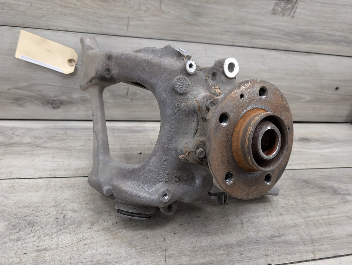 2008-2017 Audi S5 8T Rear Left Driver Spindle Knuckle w/ Bearing 8K0505435A OEM