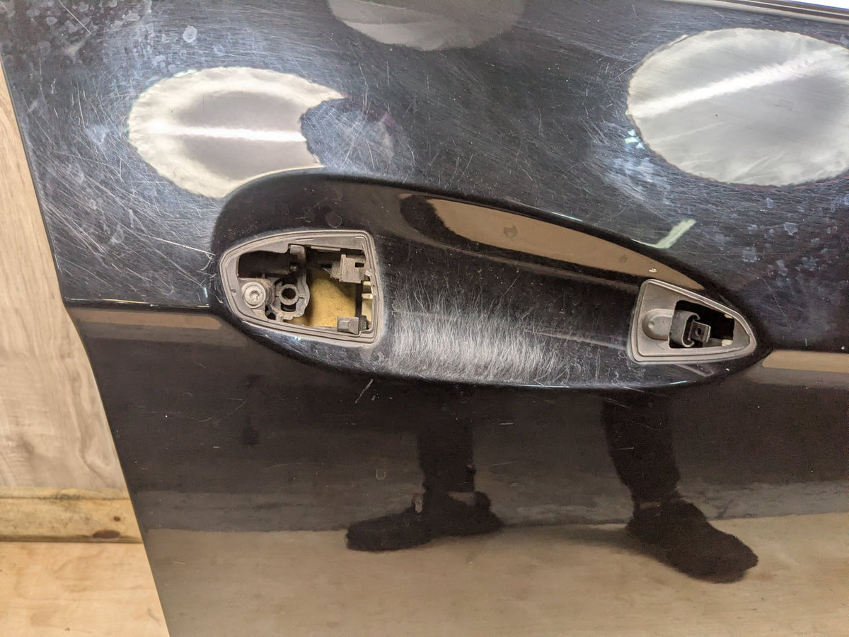 10-16 Mercedes-Benz Sedan W212 Front Right Passenger Door Shell Panel Black 040