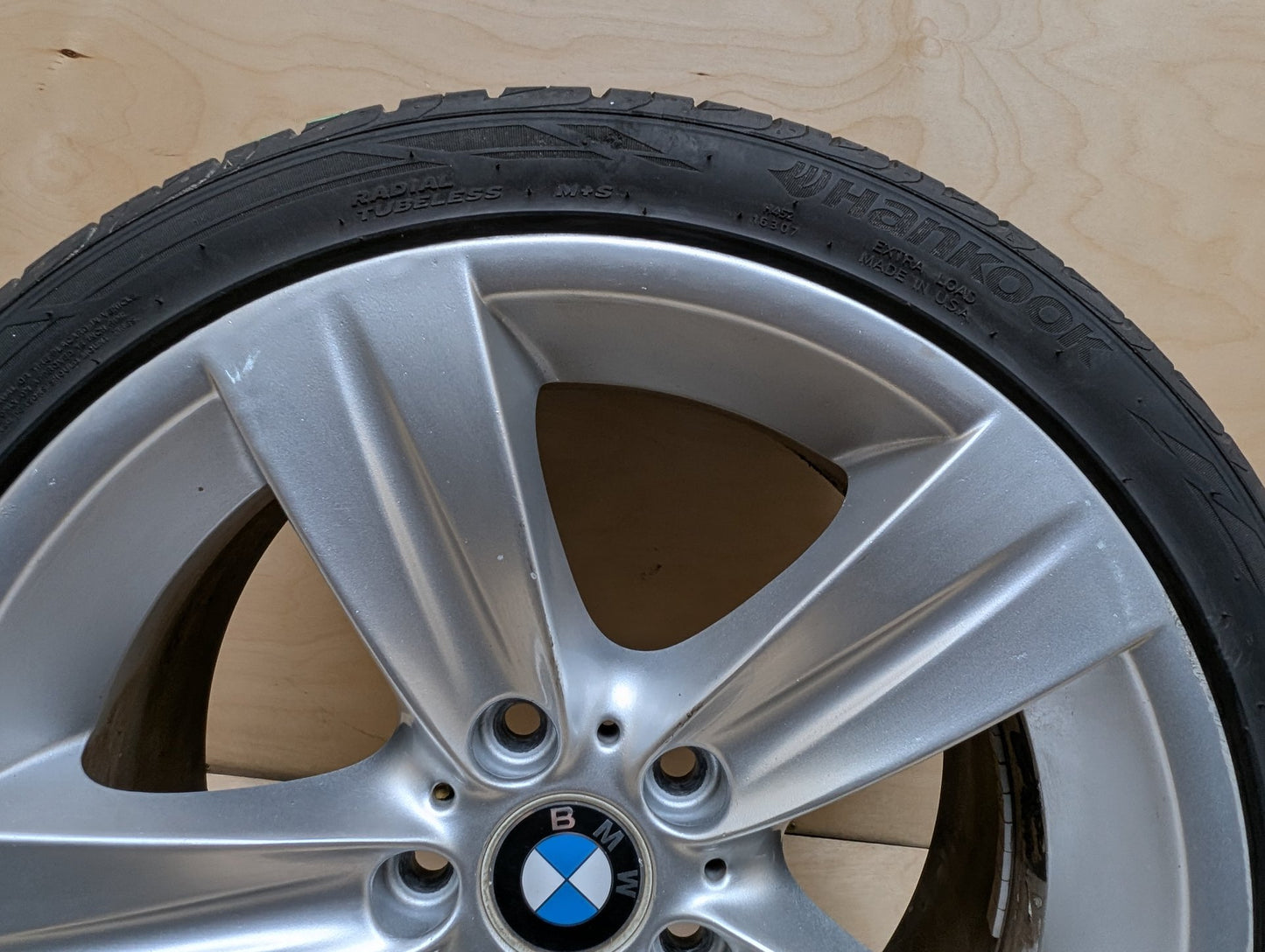 06-13 OEM BMW E90 E92 E93 328 335 Wheel Rim 18x8.5" ET:37 Star Spoke Style 189