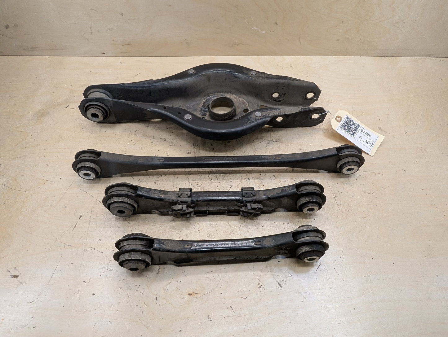 OEM BMW F22 F23 F30 F32 F33 F36 Rear Right Passenger Upper Lower Control Arm SET