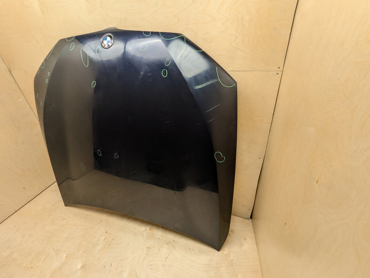 17-23 OEM BMW G30 G31 530 540 M550 Hood Panel Bonnet Blue A89