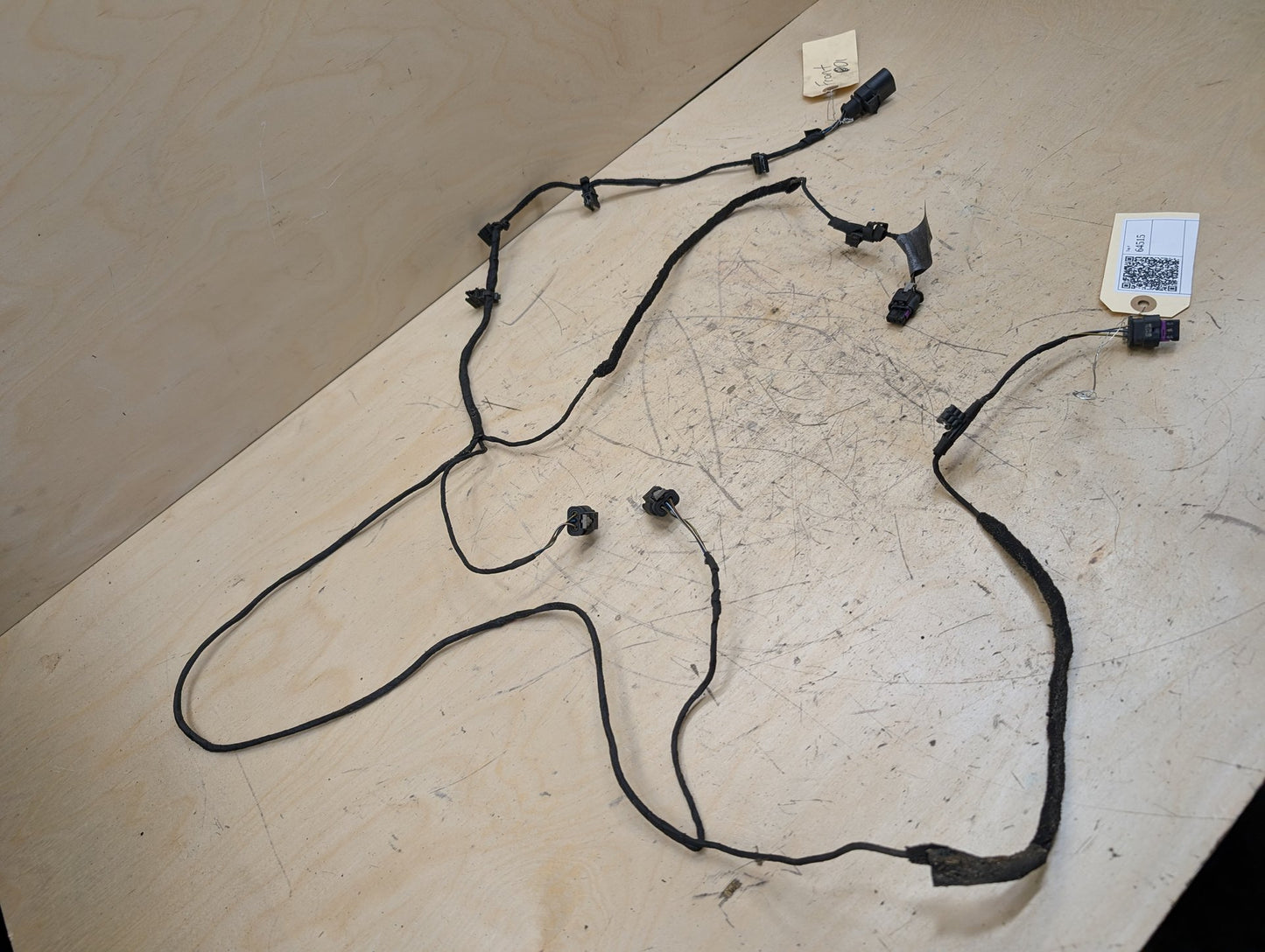 2011-2017 Audi RS5 8T Front Bumper PDC Parking Sensor Wiring Wire Harness 8K0971095F