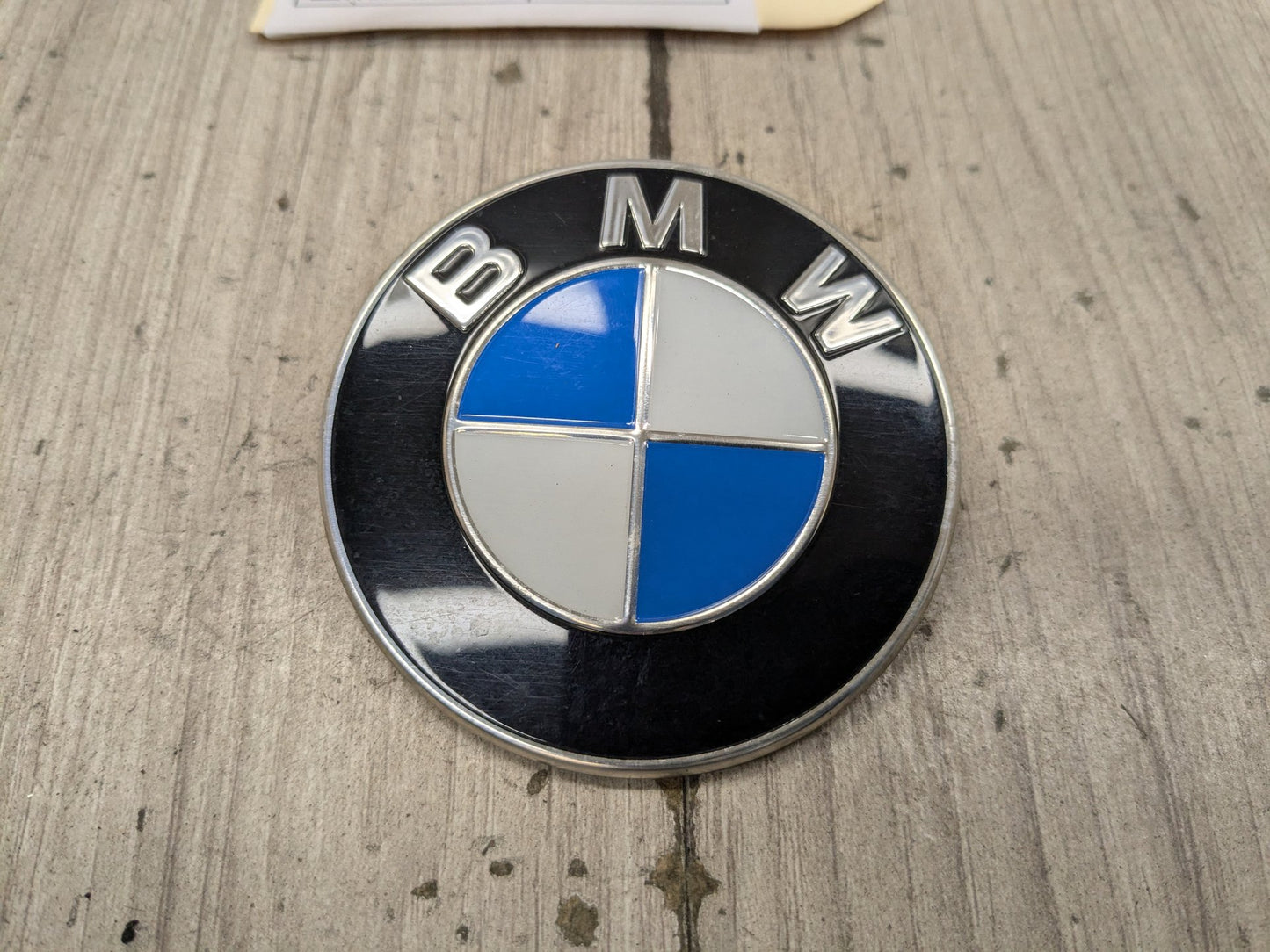 Genuine OEM BMW F39 F90 G20 G30 G80 M3 Bumper Hood Trunk Rear Round Emblem 74mm