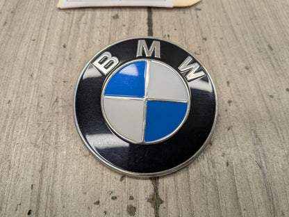 Genuine OEM BMW F39 F90 G20 G30 G80 M3 Bumper Hood Trunk Rear Round Emblem 74mm