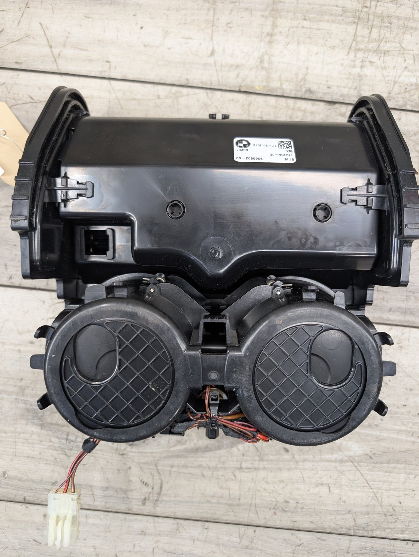 2018 - 2024 BMW X3 G01 Storage Cup Holder Compartment Assembly 9363802 B58B30M0