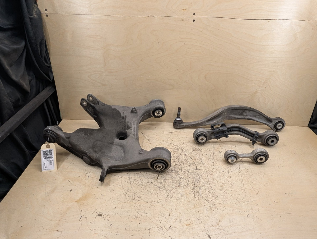 09-18 OEM BMW F02 F06 F10 F12 F13 Rear Left Driver Upper Lower Control Arm SET