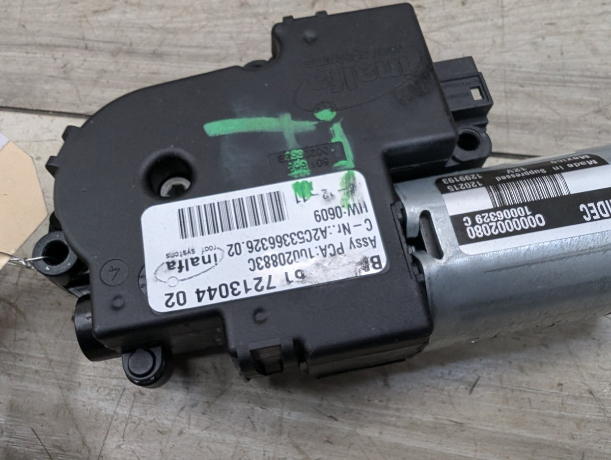 2011-2017 BMW X3 F25 Sunroof Sun Roof Glass Motor 7213044 OEM