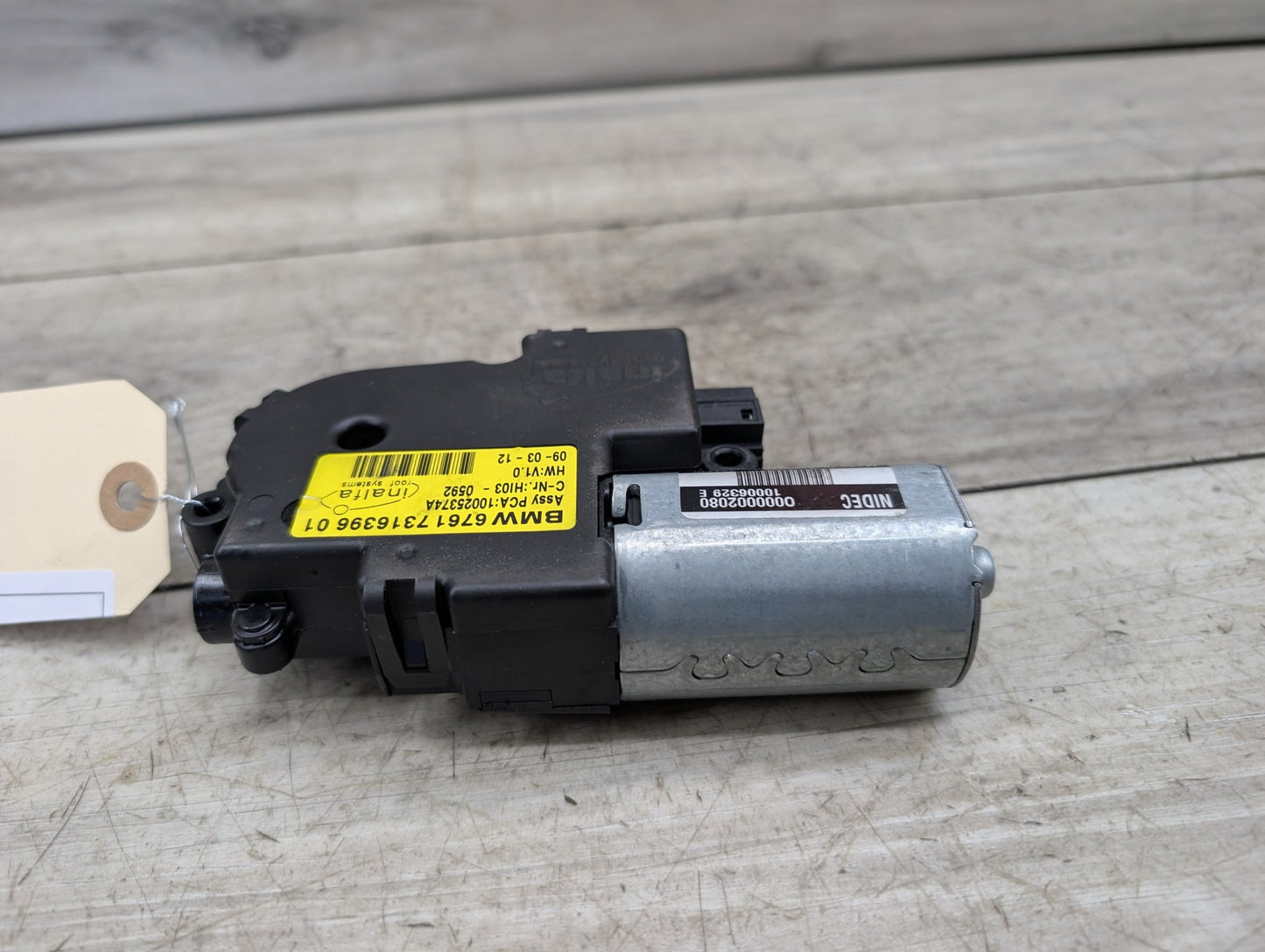 OEM BMW MINI E84 F15 F25 F54 F55 F56 F60 Panoramic Sunroof Drive Motor Actuator