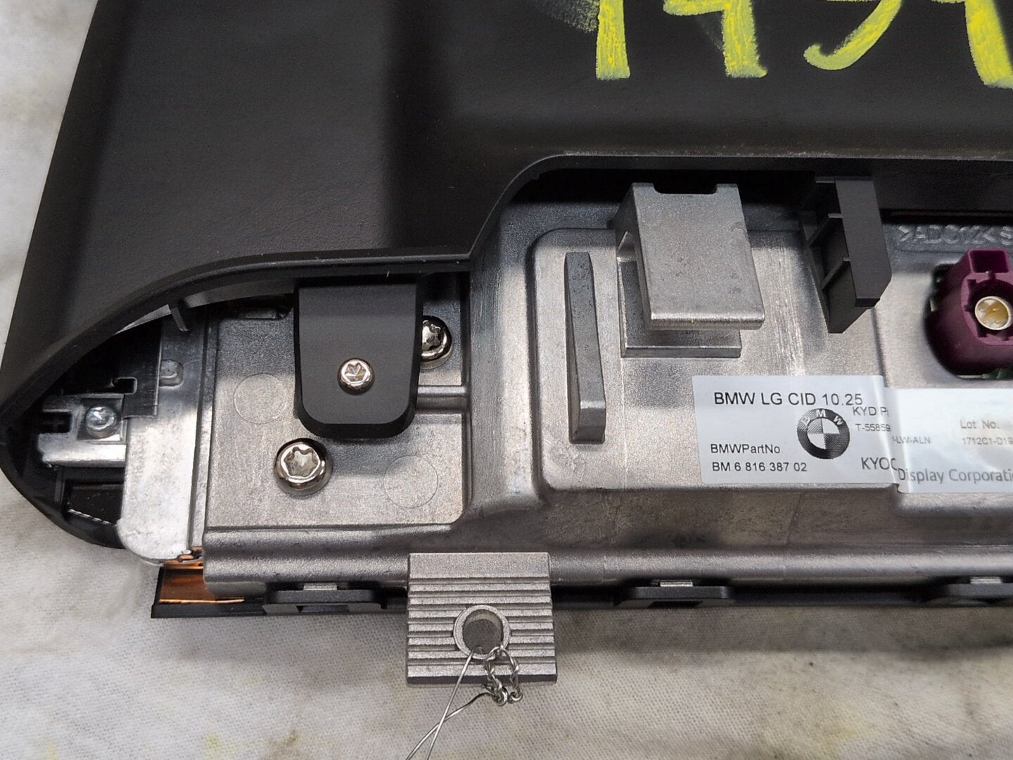 2014 - 2018 BMW X5 F85 Monitor Display Screen 6816387 S63B44T2