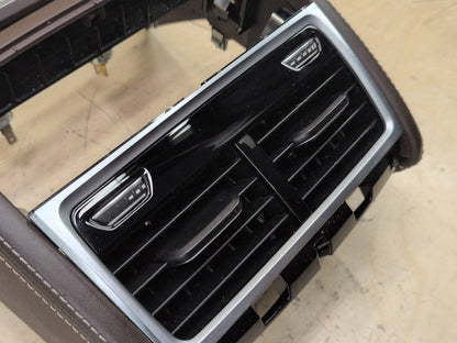 2016-2022 BMW 750i G12 Rear Center Console Air Vent Grille 9302186