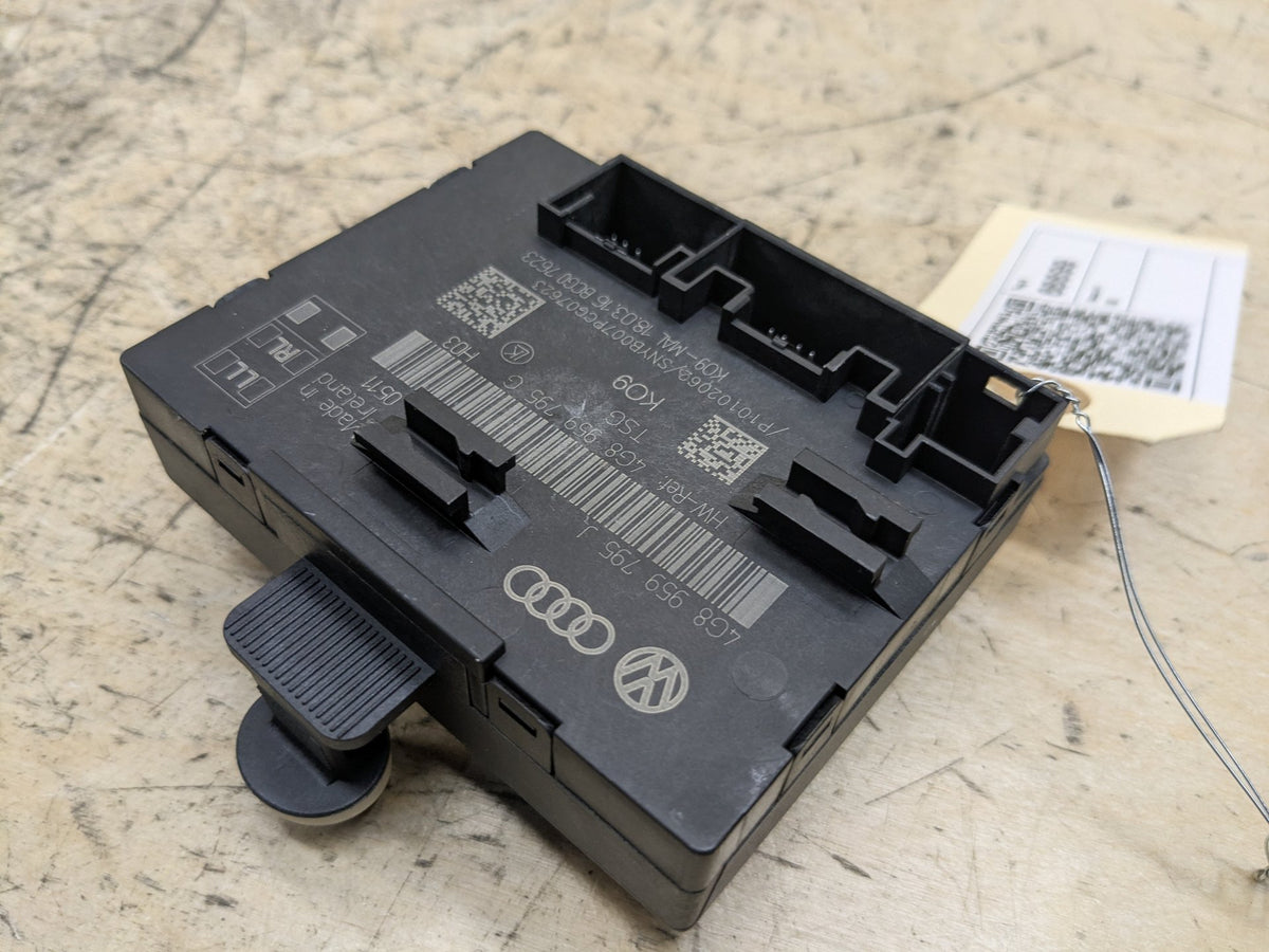 2012-2018 Audi A6 C7 Rear Right Passenger Door Control Module 4G8959795J OEM