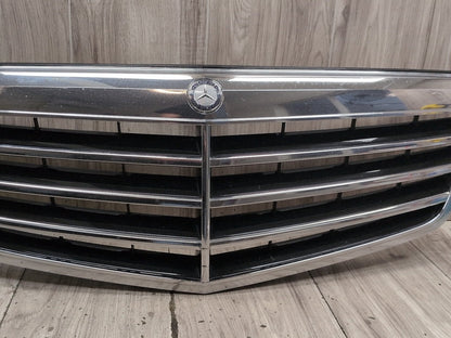 2009-2012 Mercedes-Benz E550 W212 Front Middle Center Bumper Cover Grille A2128800583 OEM