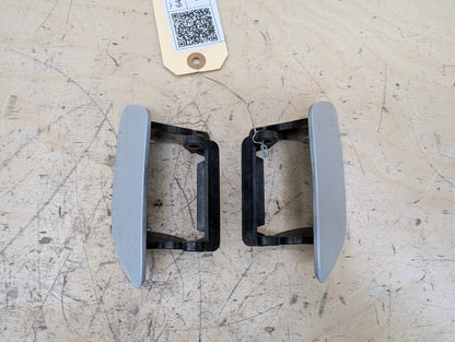 2011-2017 Audi RS5 8T Front Left Right Bumper Headlight Washer Nozzle Insert Covers SET 8T0955635