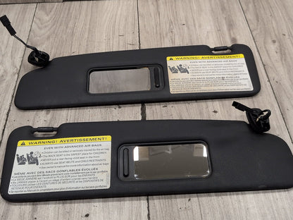 2008-2017 Audi S5 8T Front Left Right Sun Visor SET 8h0857551a OEM