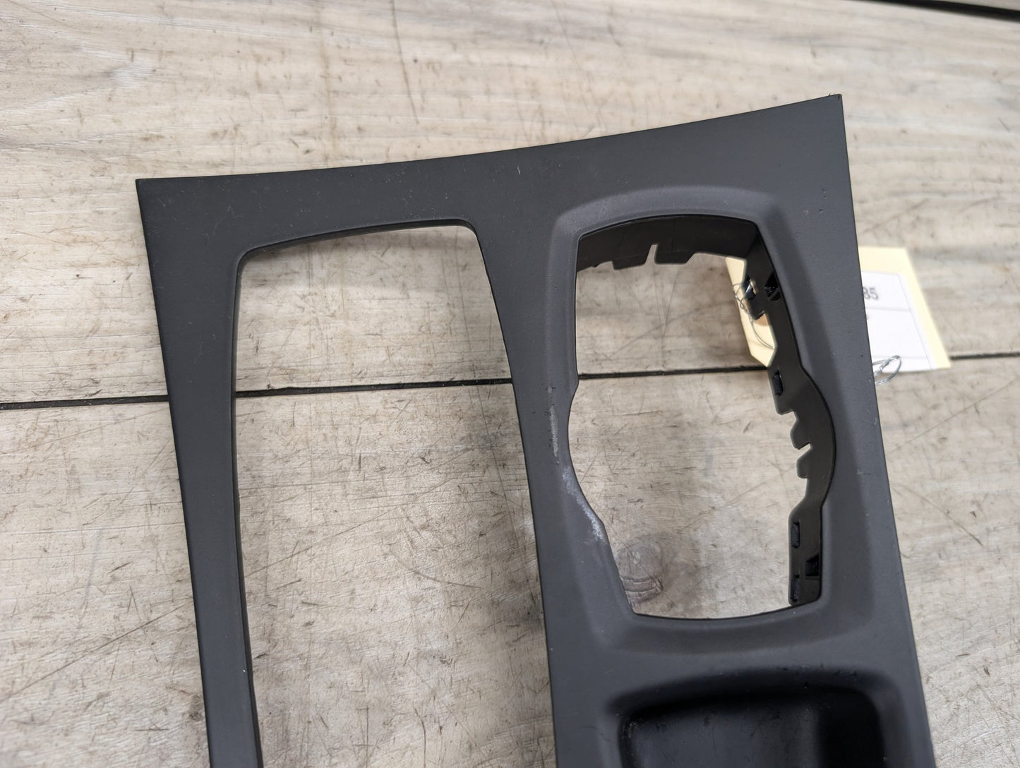 *07-14 OEM BMW E70 E71 E72 X5 X6 Front Center Console Cover Trim Panel Black