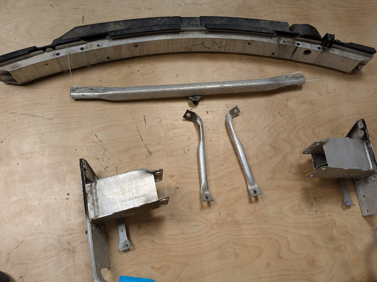 2015-2018 BMW X5 F85 Front Reinforcement Crash Bar w/ Brackets SET 7294477 OEM