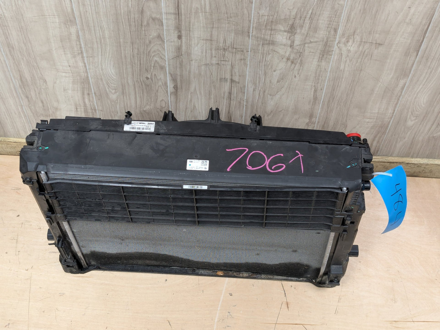 2023 - 2026 BMW M2 G87 Radiator Cooling Condenser Fan Shroud Assembly SET 8095282 S58B30T0