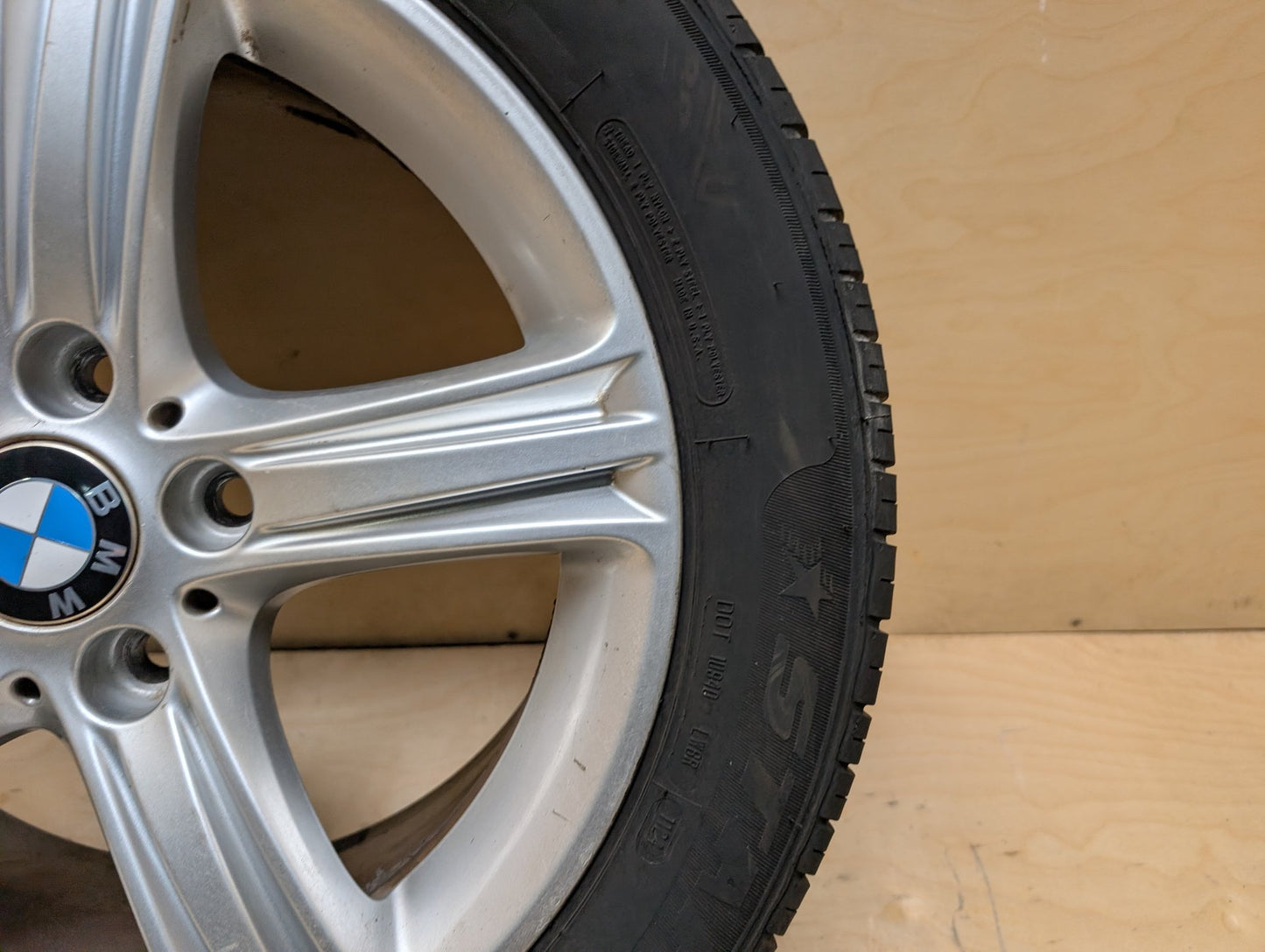 OEM BMW F30 F32 F33 F36 328 335 428 Wheel Rim 17x7.5 ET:37 Star Spoke Style 393
