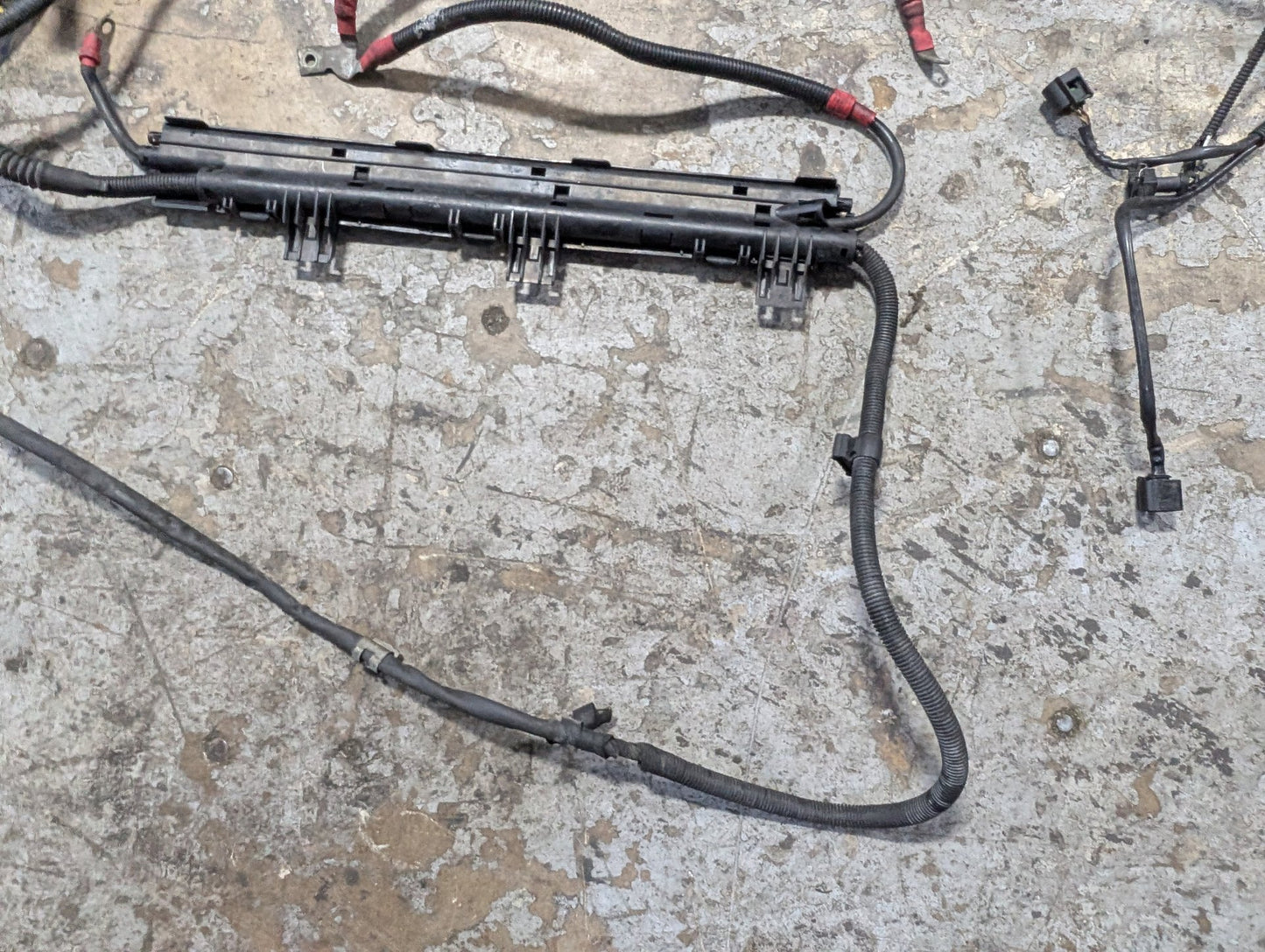 2007-2013 BMW E93 328i N52B30M1 Engine Motor Transmission Wiring Wire Harness SET 7555003