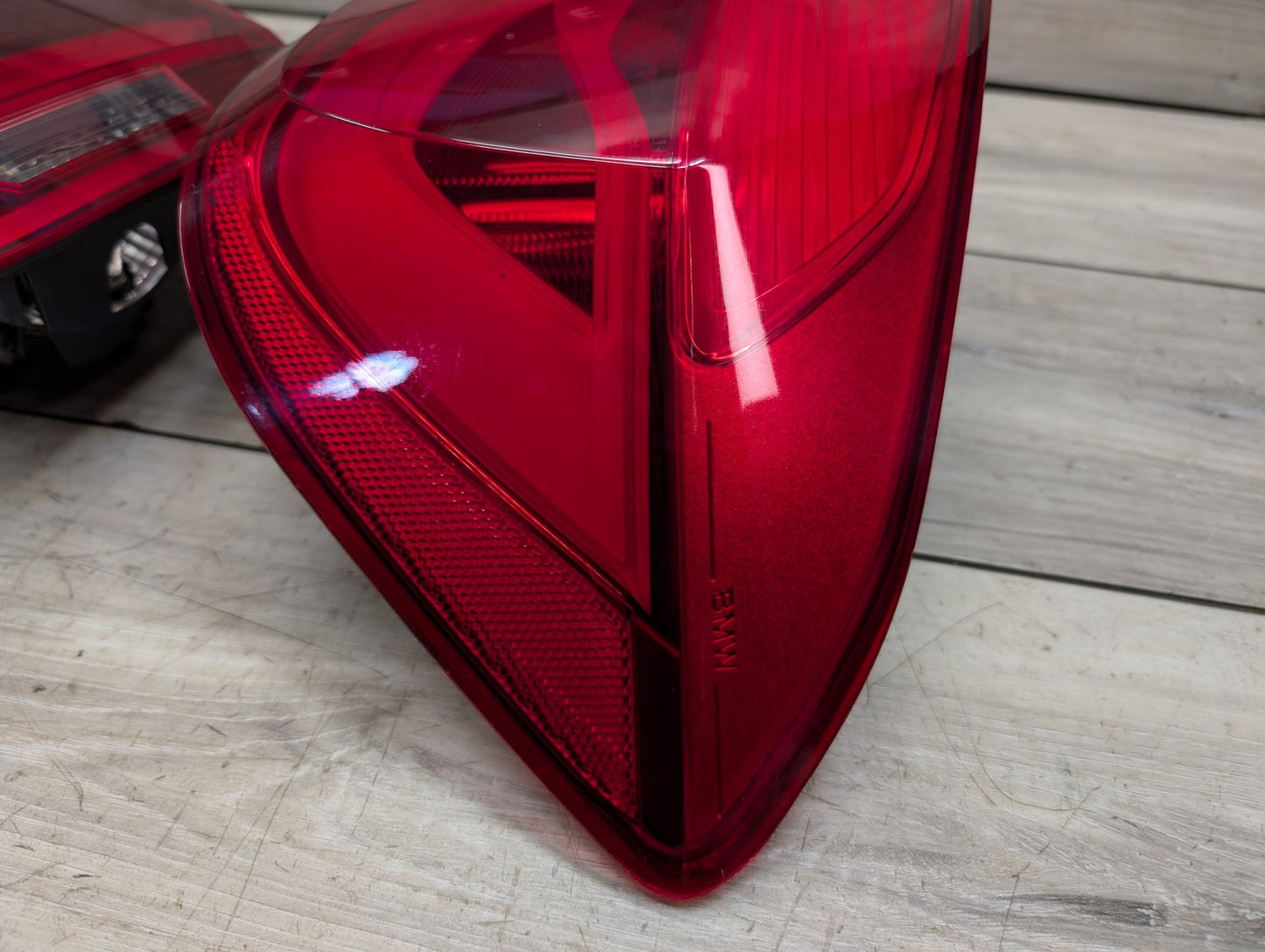 16-18 OEM BMW F30 F80 M3 LCI Rear Left Driver LED Inner Trunk Stop Tail Light