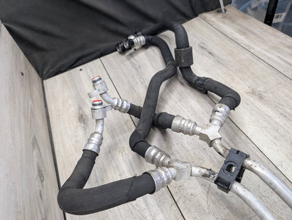 2015 - 2019 BMW X6 F86 Transmission Oil Cooler Hose Pipe Lines 7850110 S63B44T2