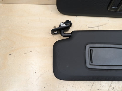 18-21 OEM BMW G01 G02 F97 F98 Right Passenger Side Sun Visor Anthracite Black