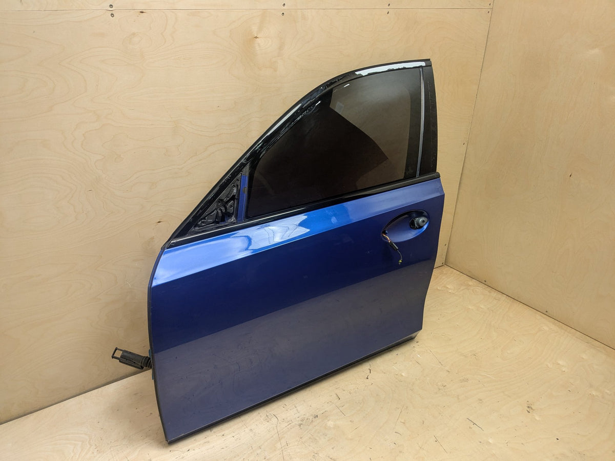 19-26 OEM BMW G20 G80 330 M340 M3 FRONT Left Driver Door Shell Panel Blue C31