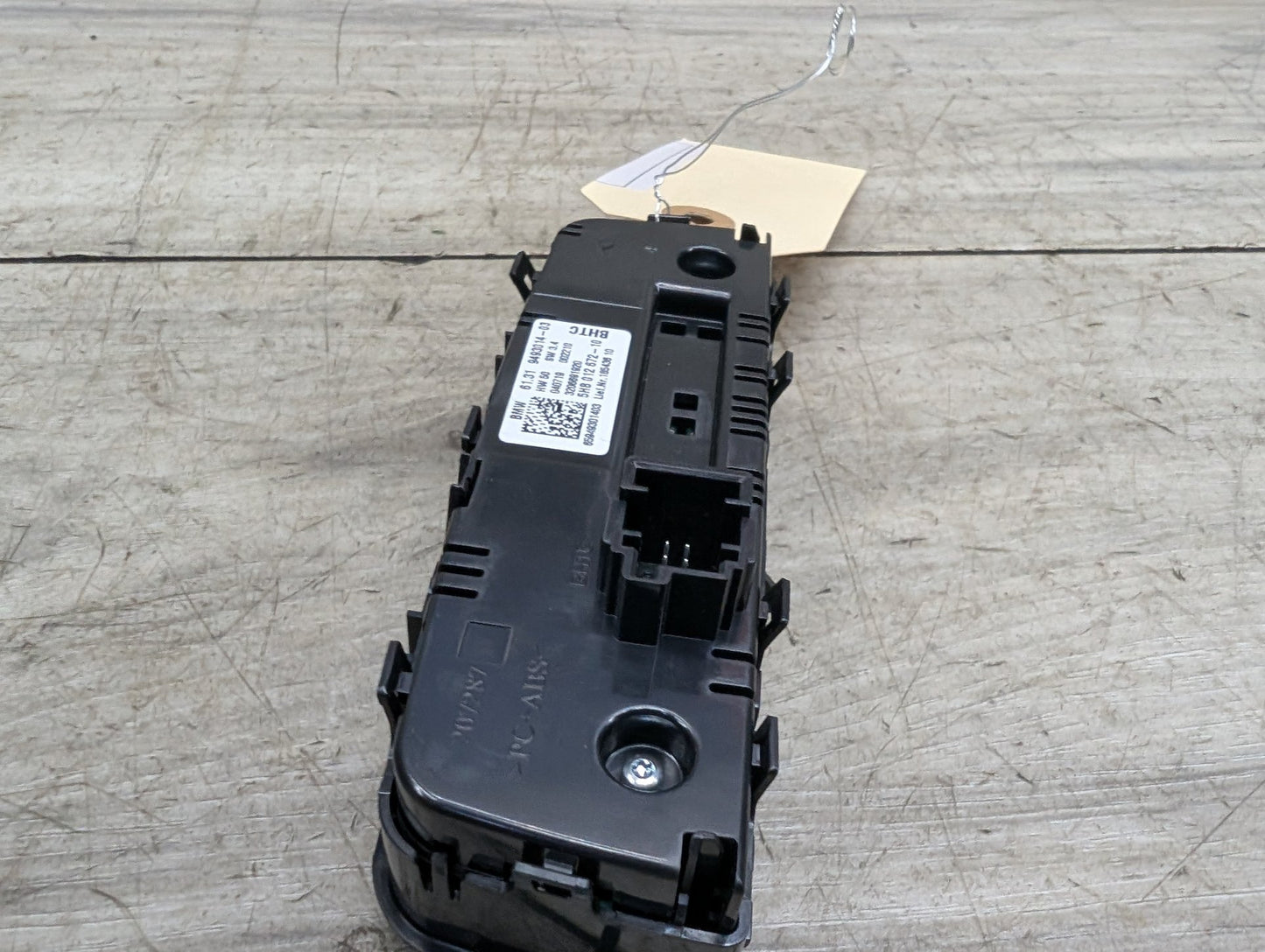 OEM BMW G01 G02 F97 F98 X3 X4 AC Rear Heater Climate Control Switch Panel