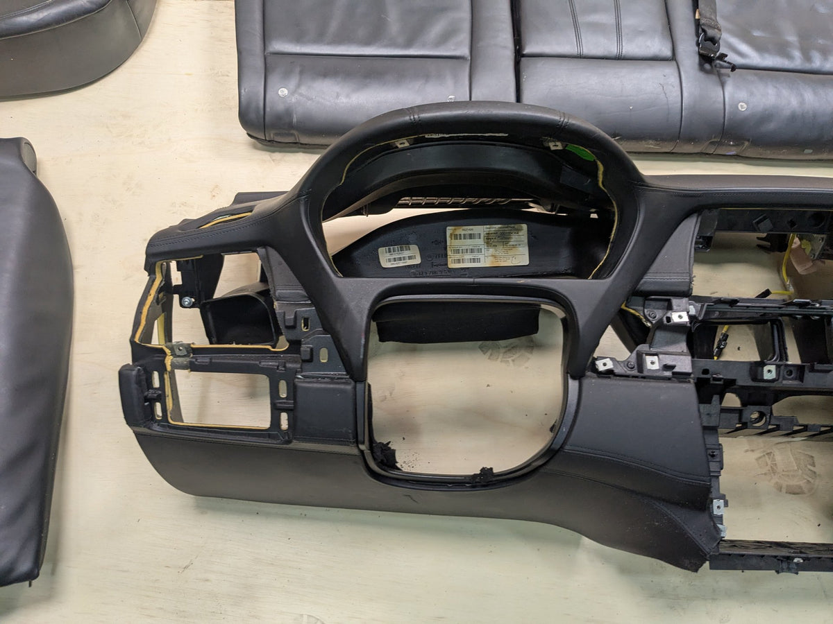 07-13 OEM BMW E70 X5 Complete Seats Door Panels Dashboard Black NAPPA LEATHER