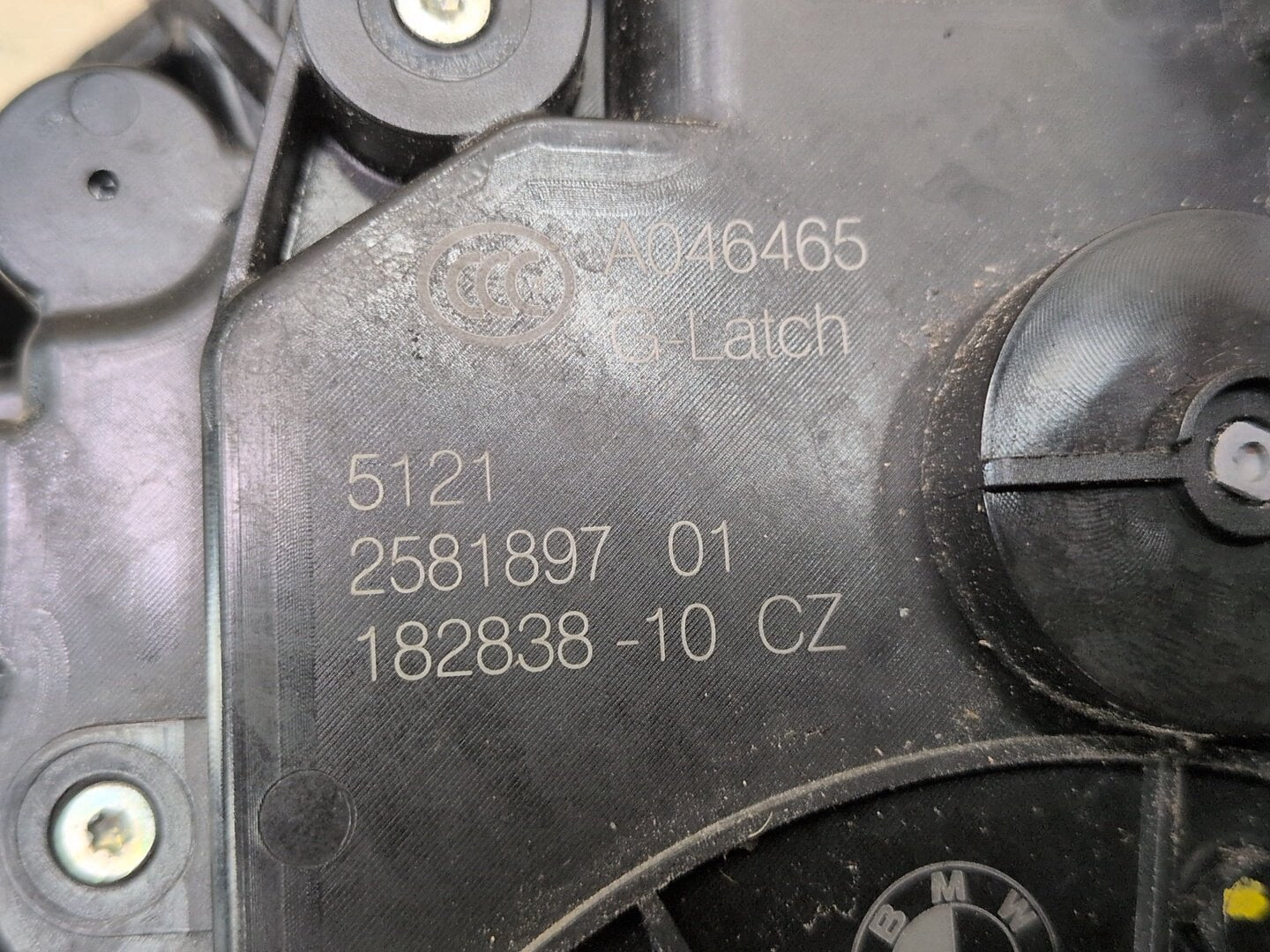 2016-2022 BMW 750i G12 Rear Left Driver Door Latch Lock Actuator w/ Soft Close 2581897