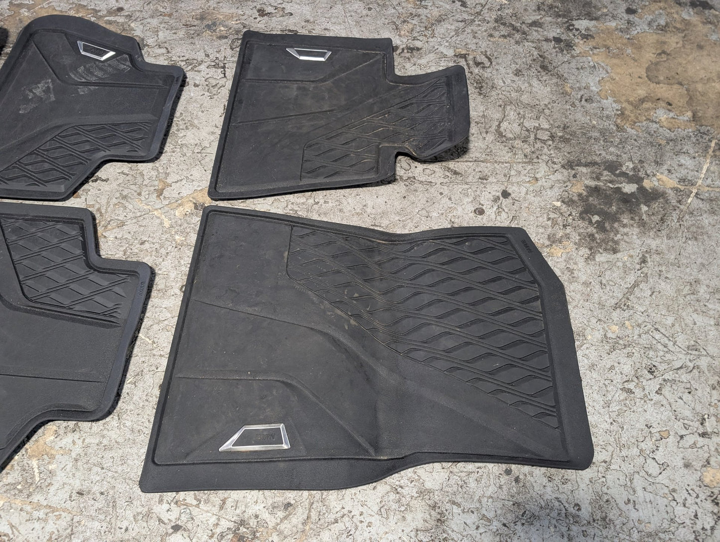 2019-2026 BMW X5 G05 Front Rear Left Right All Weather Mat Carpet Floor Mats SET 5A1D9E8