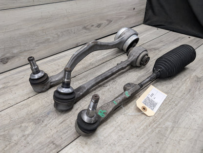 2018 - 2024 BMW X3 G01 Front Right Passenger Control Arms w/ Tie Rod SET 8854990 B58B30O1
