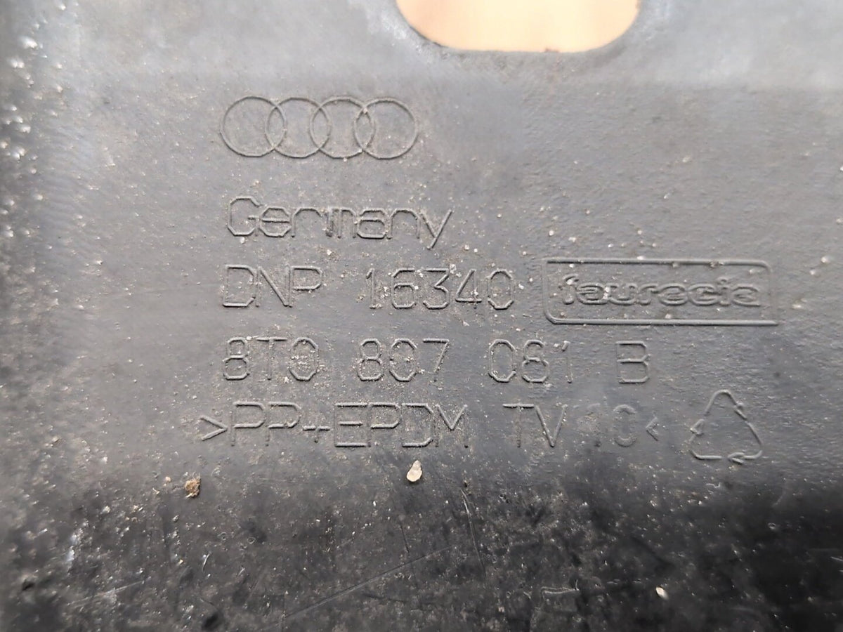 2008-2017 Audi S5 8T Radiator Support Upper Cover Panel 8T0807081B