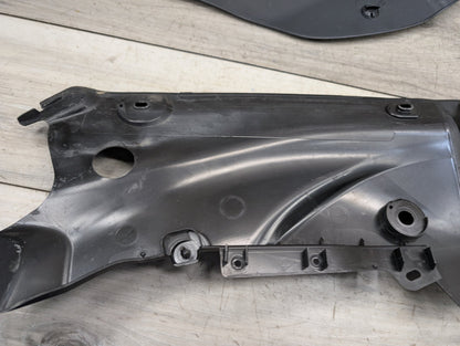 2016 BMW 750Li G12- Front Driver Under Hood Sealing Shield Panel SET PN: 7347399