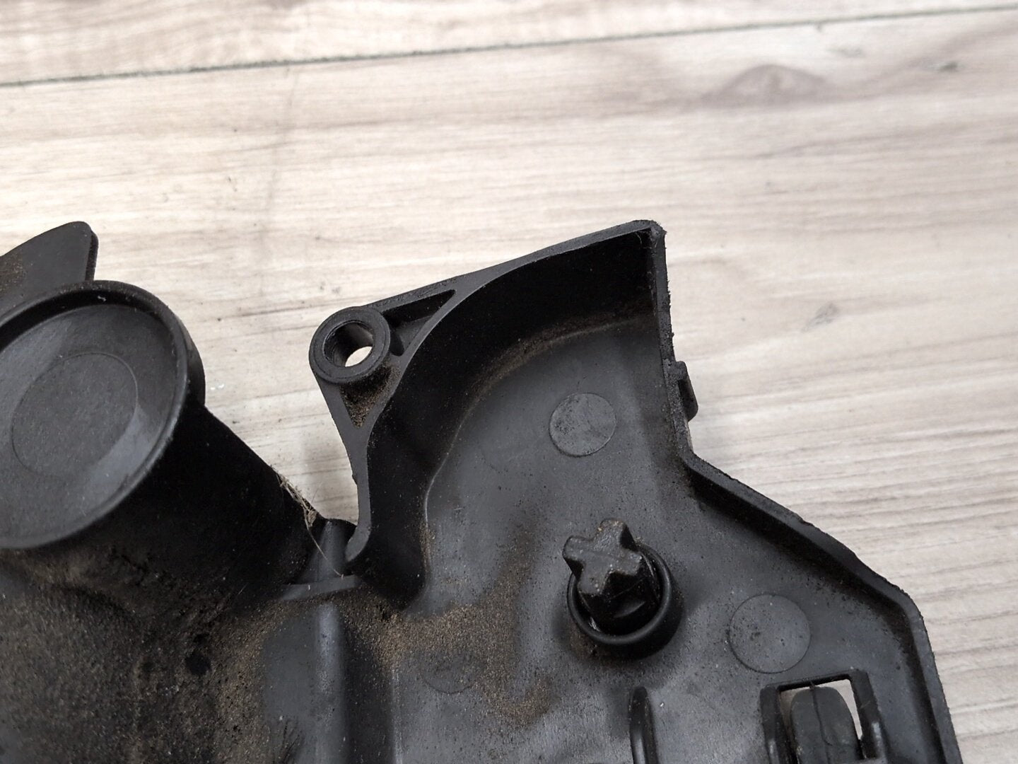 2008-2010 BMW 535i E60 Front Upper Engine Bay Radiator Support Brace Cover 7563850